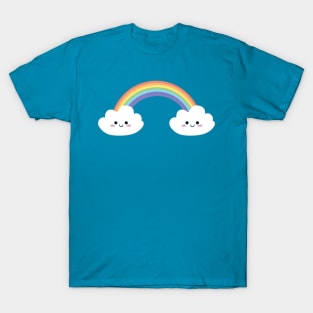 Cute Rainbow and Clouds T-Shirt